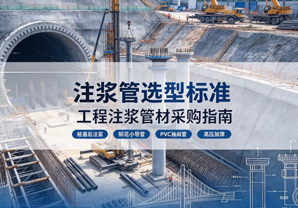 奉新注浆管选型标准
